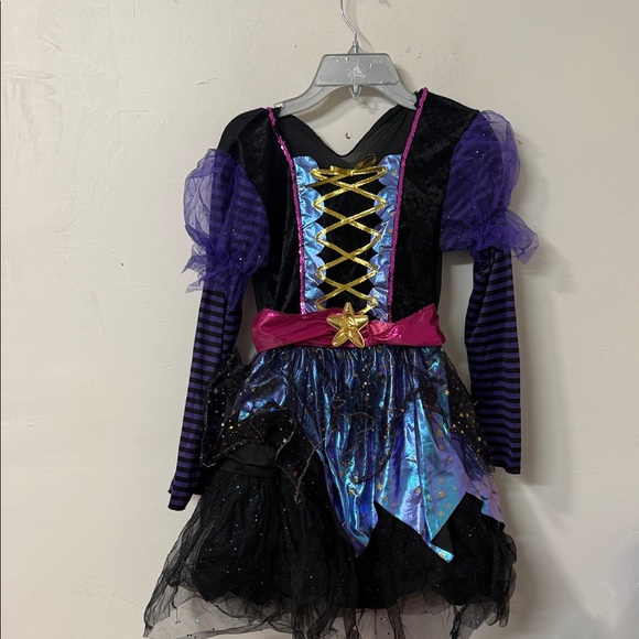 Enchanting Purple and Gold Kids Costume - Picture 1 of 1